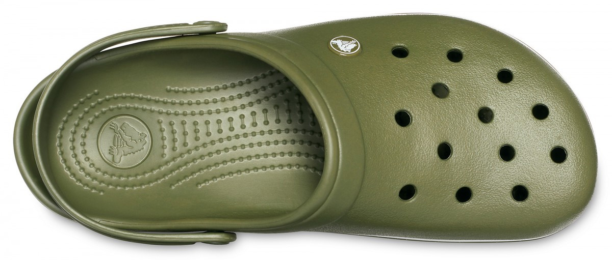 Saboti Crocs Crocband Verde - Army Green/White