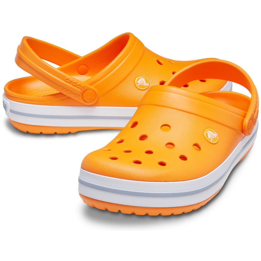 Saboti Crocs Crocband Portocaliu - Orange Zing - 4 | YEO