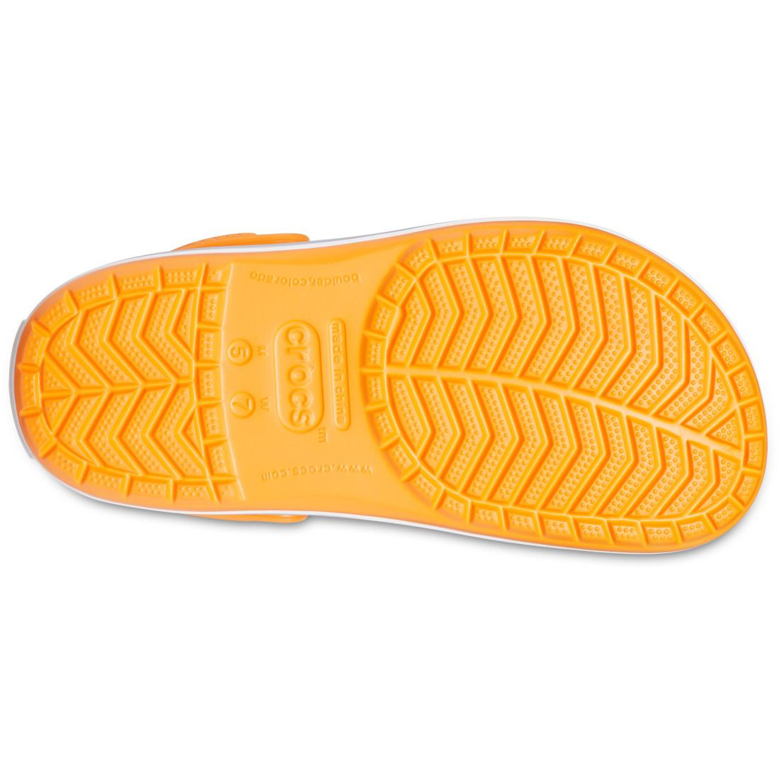 Saboti Crocs Crocband Portocaliu - Orange Zing - 5 | YEO