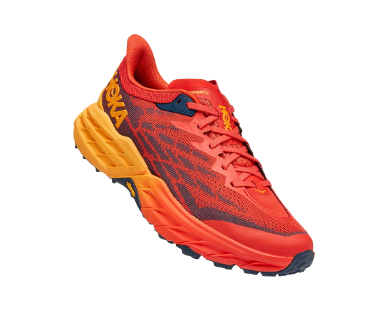 Pantofi hoka men's speedgoat 5 portocaliu - fiesta-radiant yellow