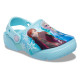 Saboti Crocs Fun Lab Toddler Disney Frozen 2 Clog Culoare Albastru deschis - Ice Blue