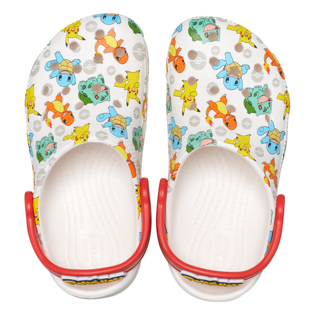 Saboti Crocs Classic Pokemon Clog Kids Alb - White/Multi - 2 | YEO