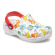 Saboti Crocs Classic Pokemon Clog Kids Culoare Alb - White/Multi