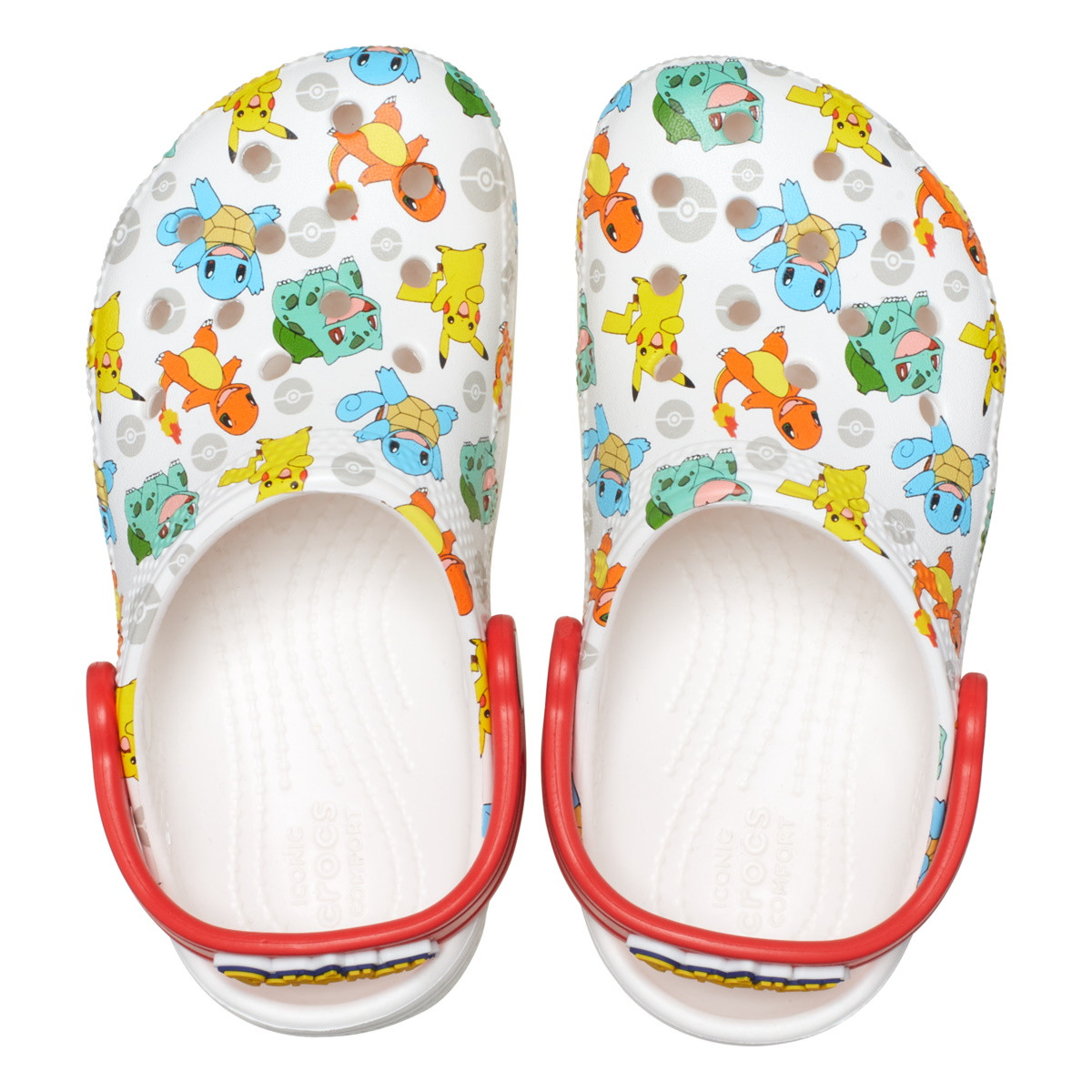 Saboti Crocs Classic Pokemon Clog Toddler Alb - White/Multi - 3 | YEO
