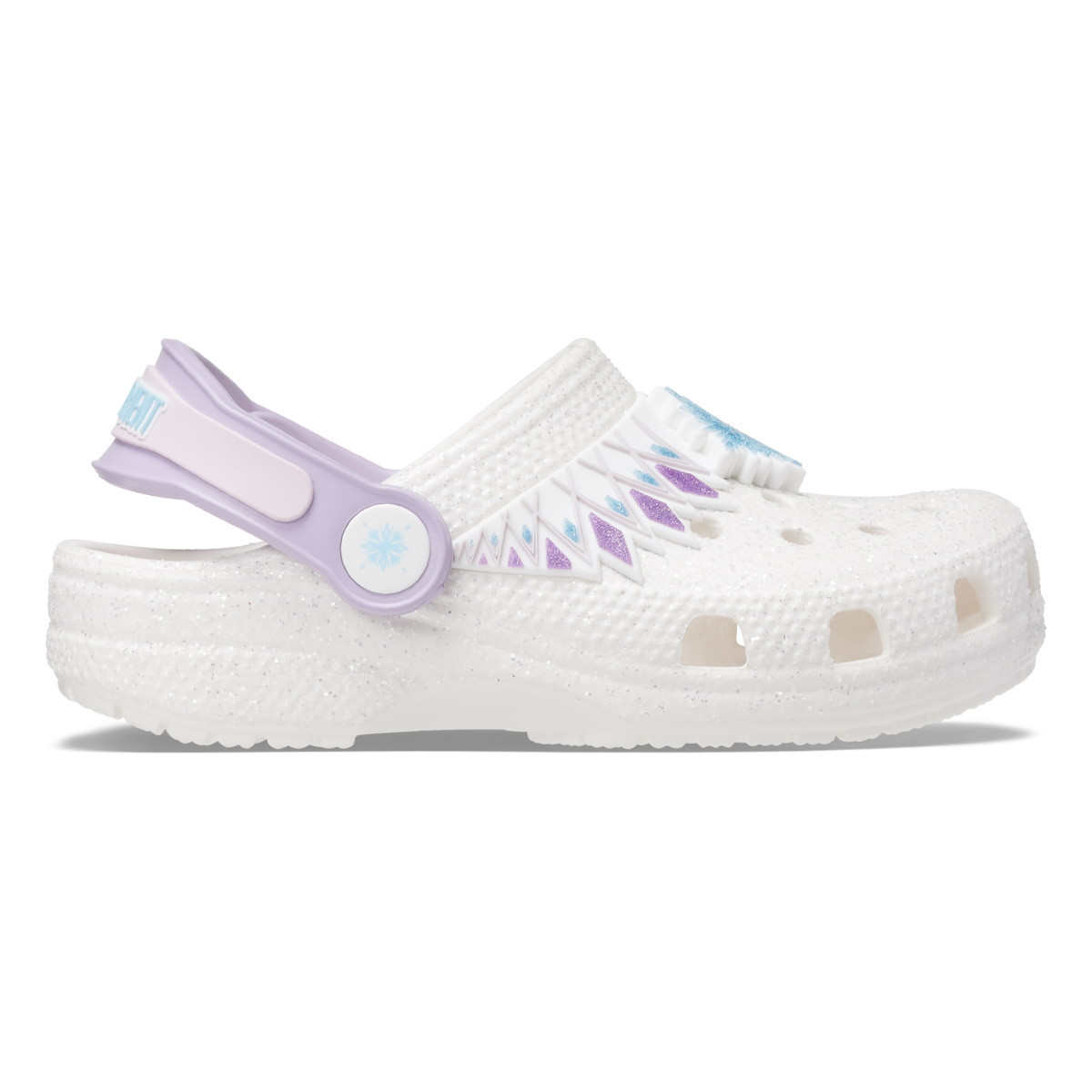 Saboti Crocs Classic Fun Lab Toddler I AM Disney Frozen II Clog Alb - White - 2 | YEO
