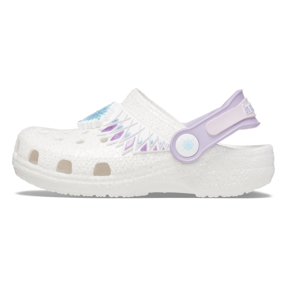 Saboti Crocs Classic Fun Lab Toddler I AM Disney Frozen II Clog Alb - White - 3 | YEO