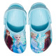 Saboti Crocs Fun Lab Disney Frozen 2 Clog Kids Culoare Albastru deschis - Ice Blue