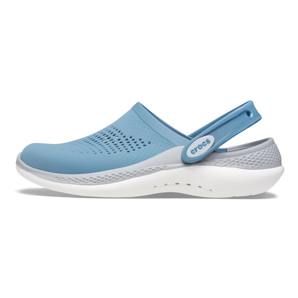 Saboti Crocs LiteRide 360 Clog Albastru - Blue Steel/Microchip - 2 | YEO