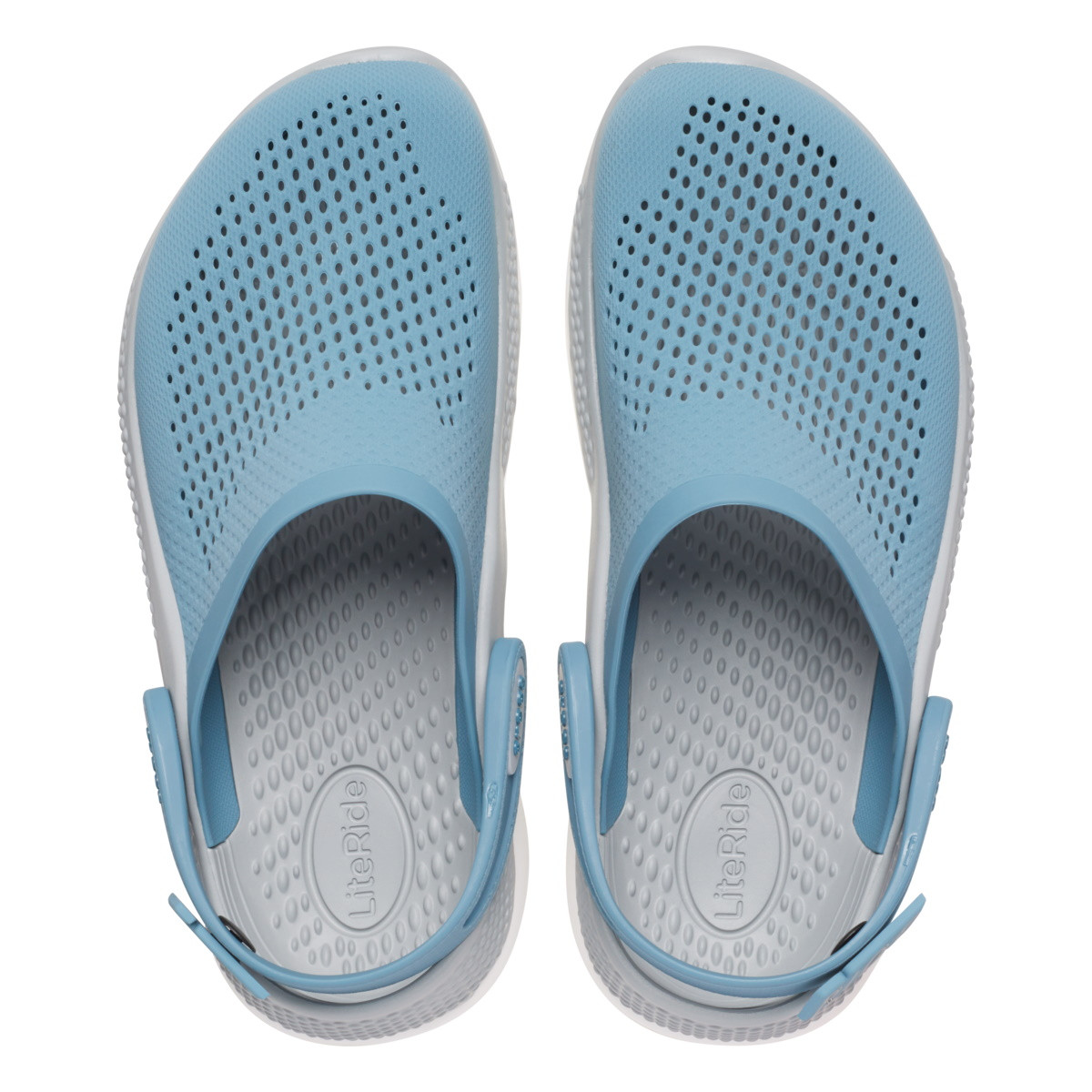 Saboti Crocs LiteRide 360 Clog Albastru - Blue Steel/Microchip - 3 | YEO