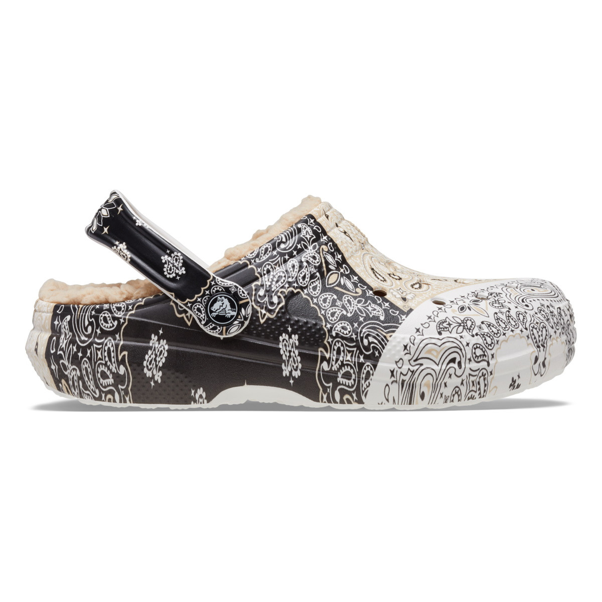 Saboți Crocs Classic Lined Bandana Clog