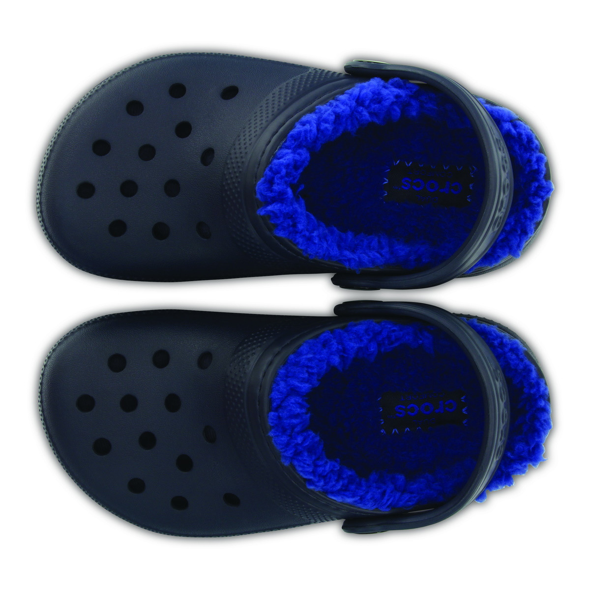 Saboti Crocs Classic Lined Kids Bleumarin - Navy - 2 | YEO