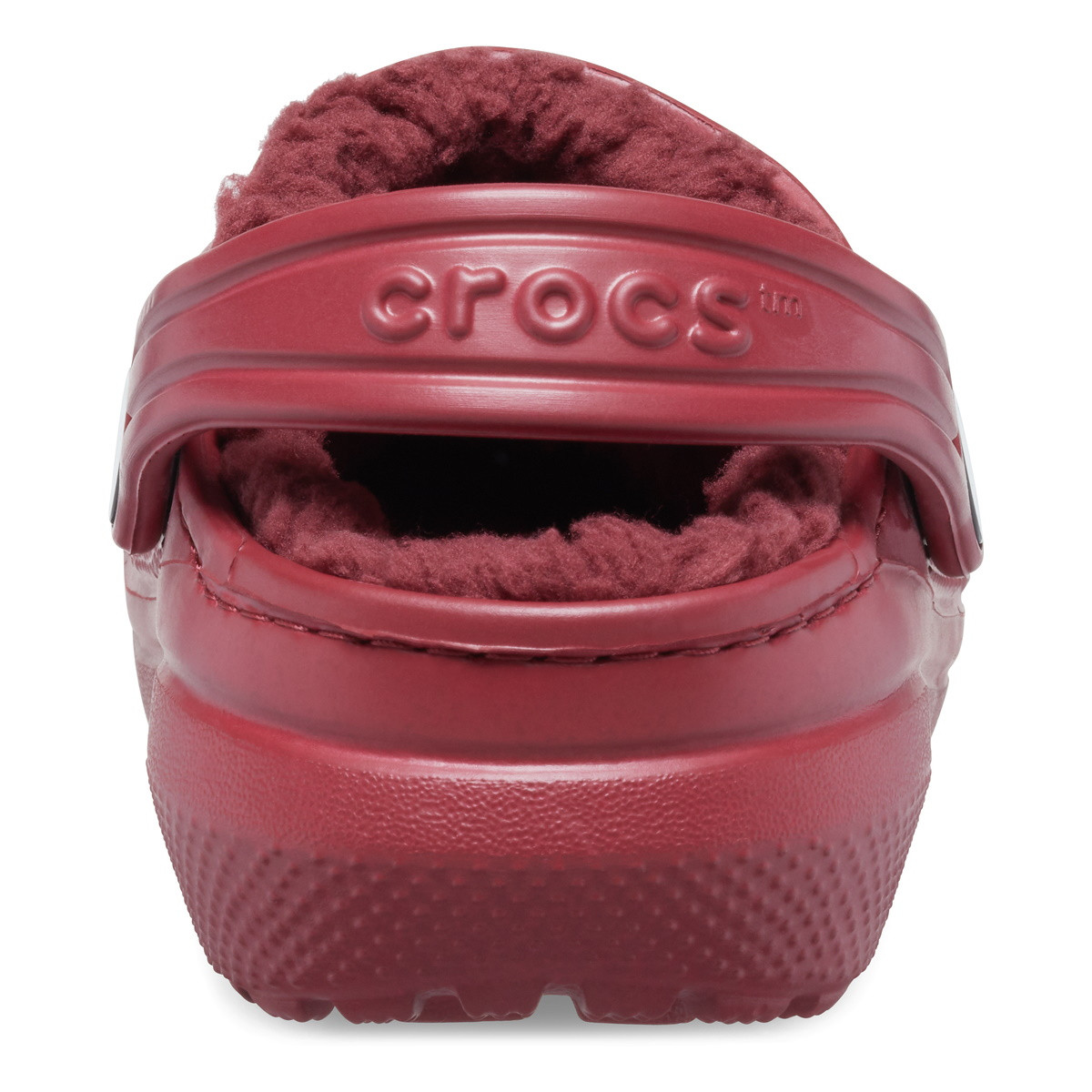 Saboti Crocs Classic Lined Kids Bordo - Brick Red - 2 | YEO