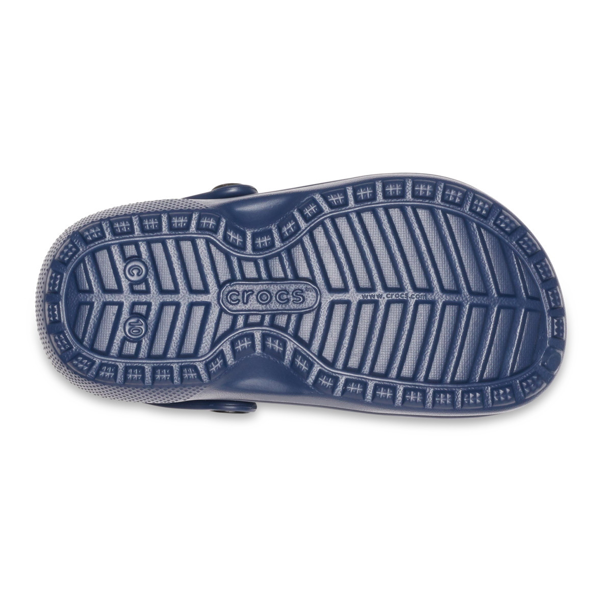 Saboti Crocs Toddler Classic Lined Clog Albastru - Navy/Charcoal - 5 | YEO
