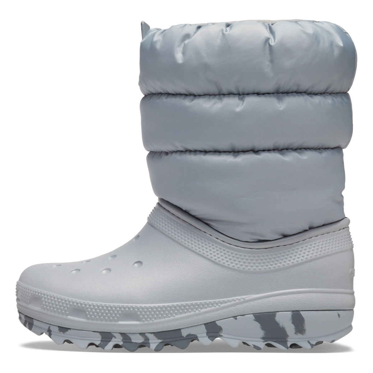 Cizme Crocs Classic Neo Puff Boot Kids Gri - Light Grey - 2 | YEO