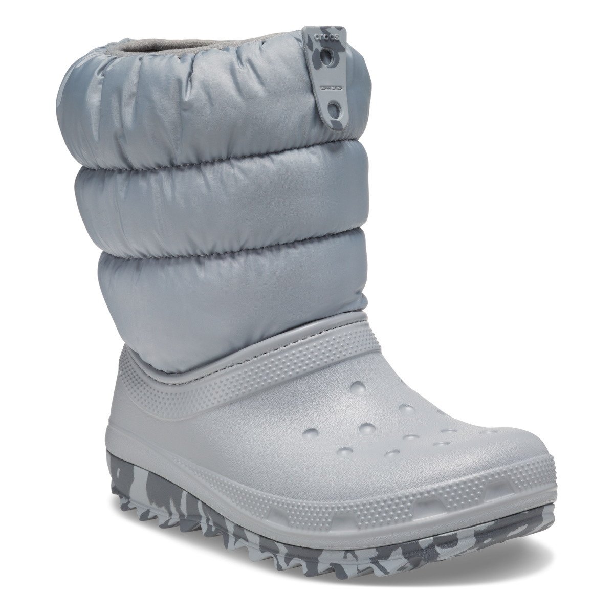 Cizme Crocs Classic Neo Puff Boot Kids Gri - Light Grey - 1 | YEO