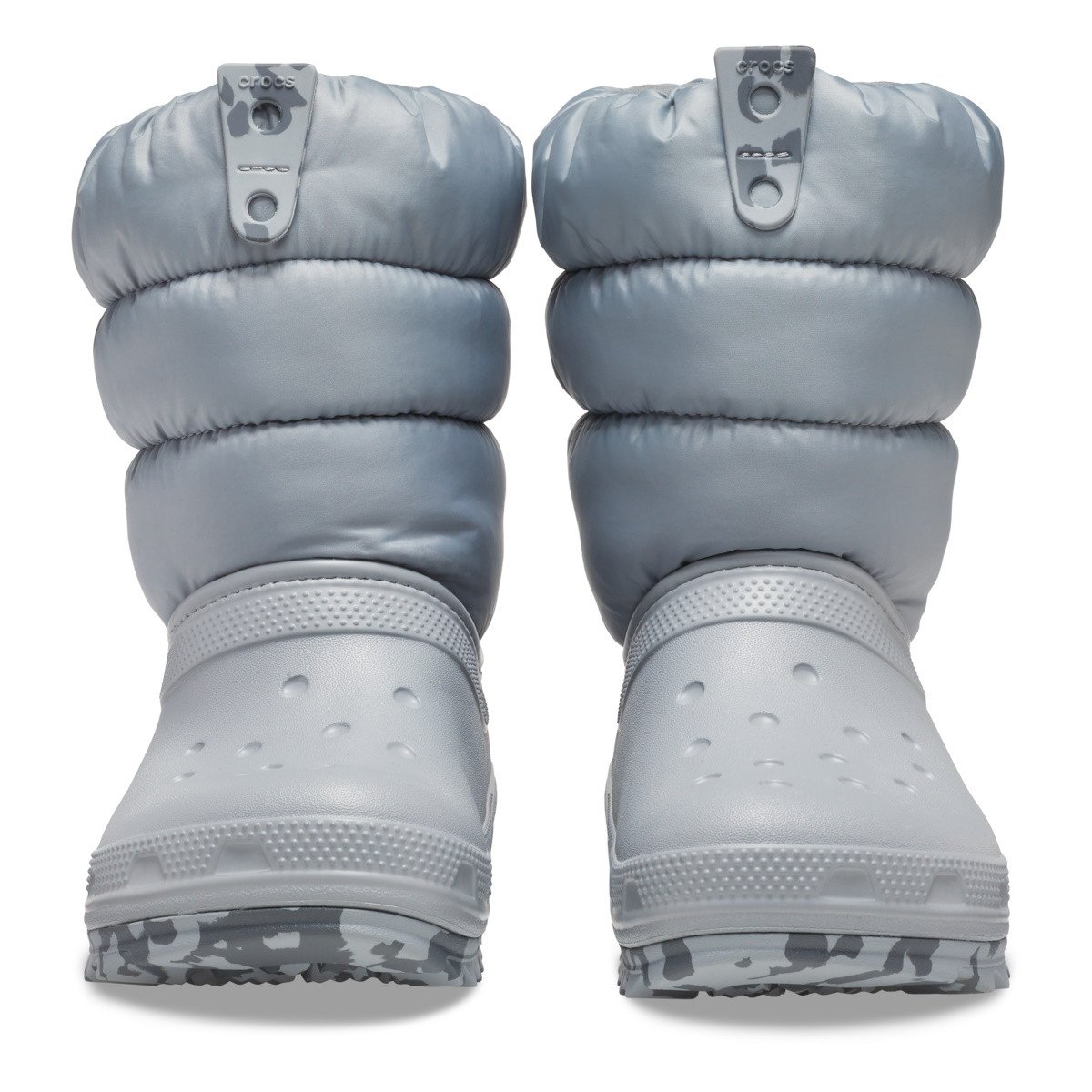 Cizme Crocs Classic Neo Puff Boot Kids Gri - Light Grey - 3 | YEO