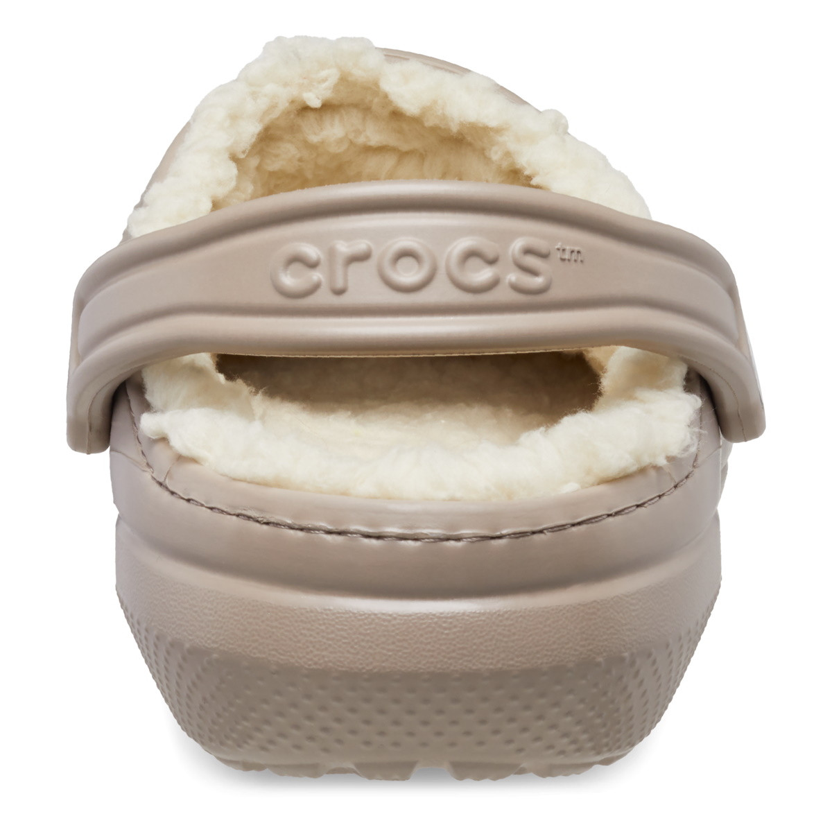 Saboti Crocs Classic Lined Clog Bej - Mushroom/Bone