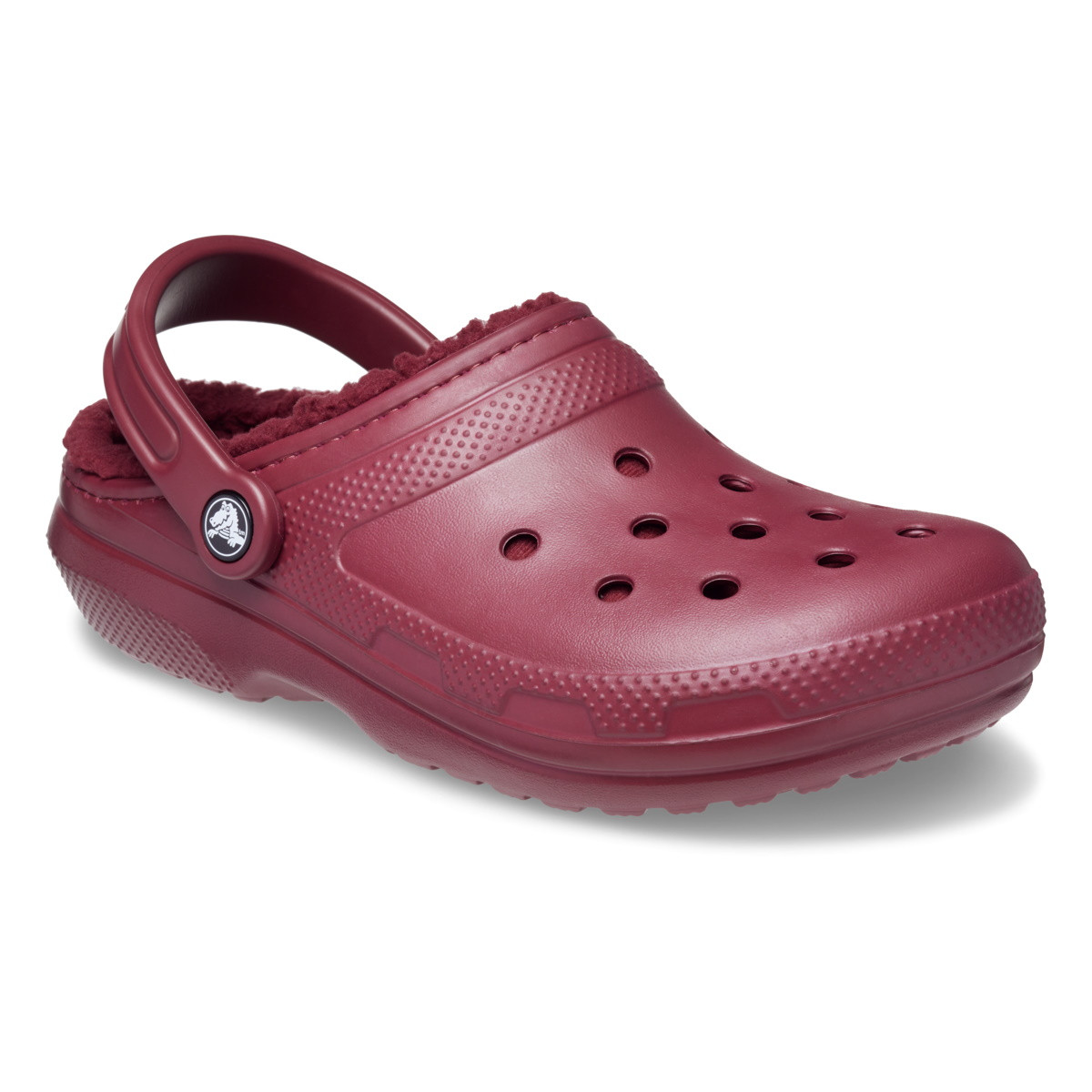 Saboti Crocs Classic Lined Clog Rosu - Garnet - 1 | YEO