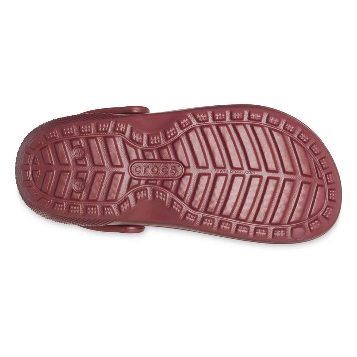 Saboti Crocs Classic Lined Clog Rosu - Garnet - 2 | YEO
