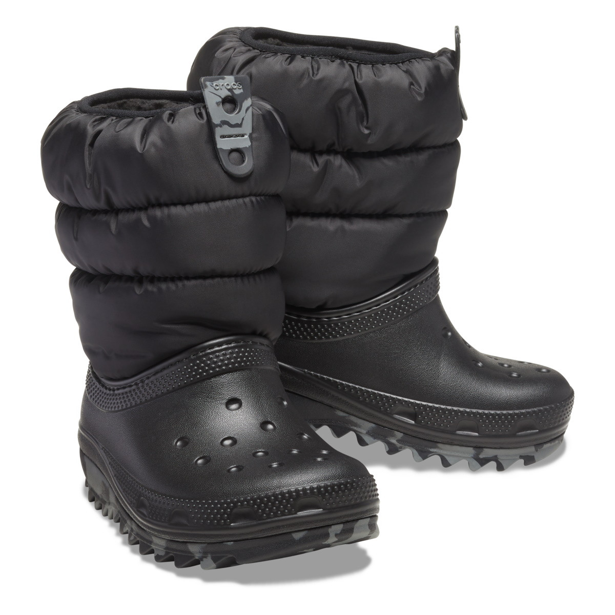 Cizme Crocs Classic Neo Puff Boot Kids Negru - Black
