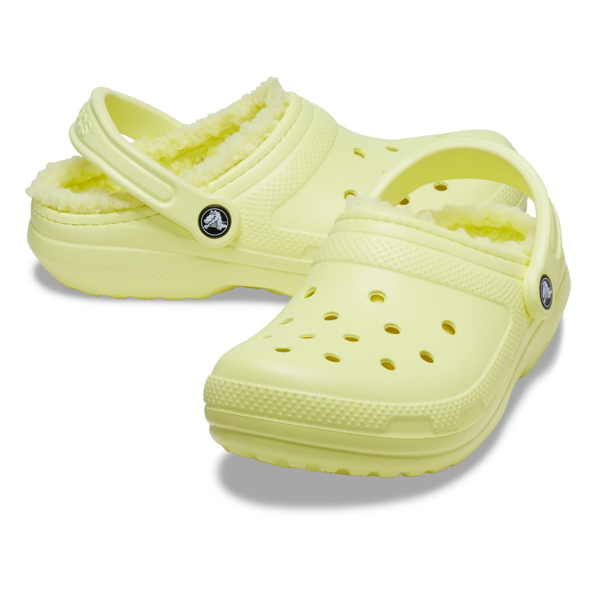 Saboti Crocs Classic Lined Clog Verde - Sulphur - 4 | YEO