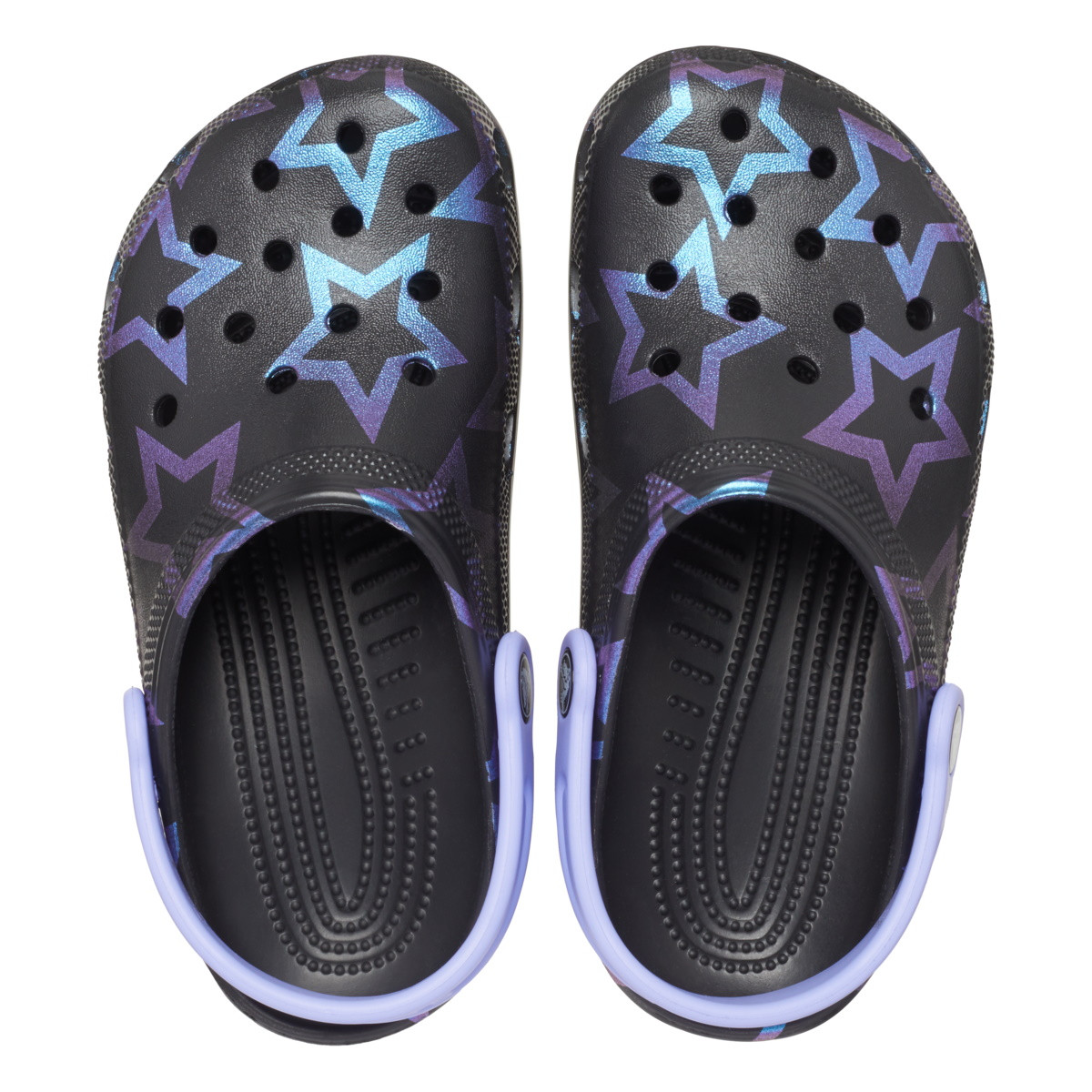 Saboti Crocs Classic Disco Dance Party Clog Kids Negru - Stars/Black - 3 | YEO