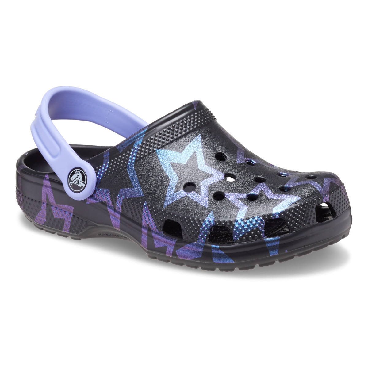 Saboti Crocs Classic Disco Dance Party Clog Kids Negru - Stars/Black - 1 | YEO
