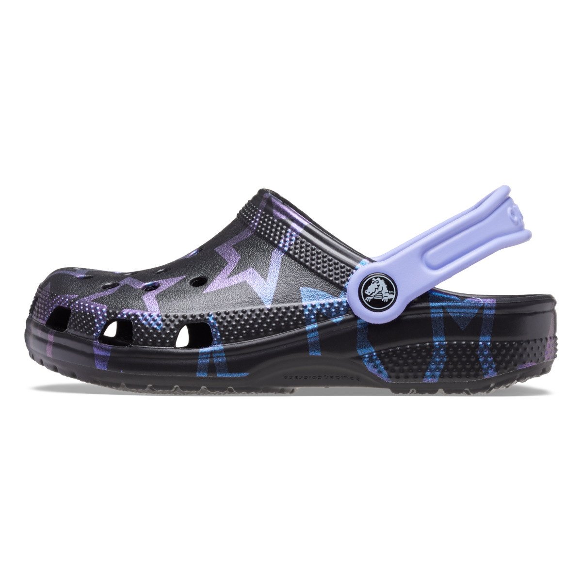 Saboti Crocs Classic Disco Dance Party Clog Kids Negru - Stars/Black - 2 | YEO