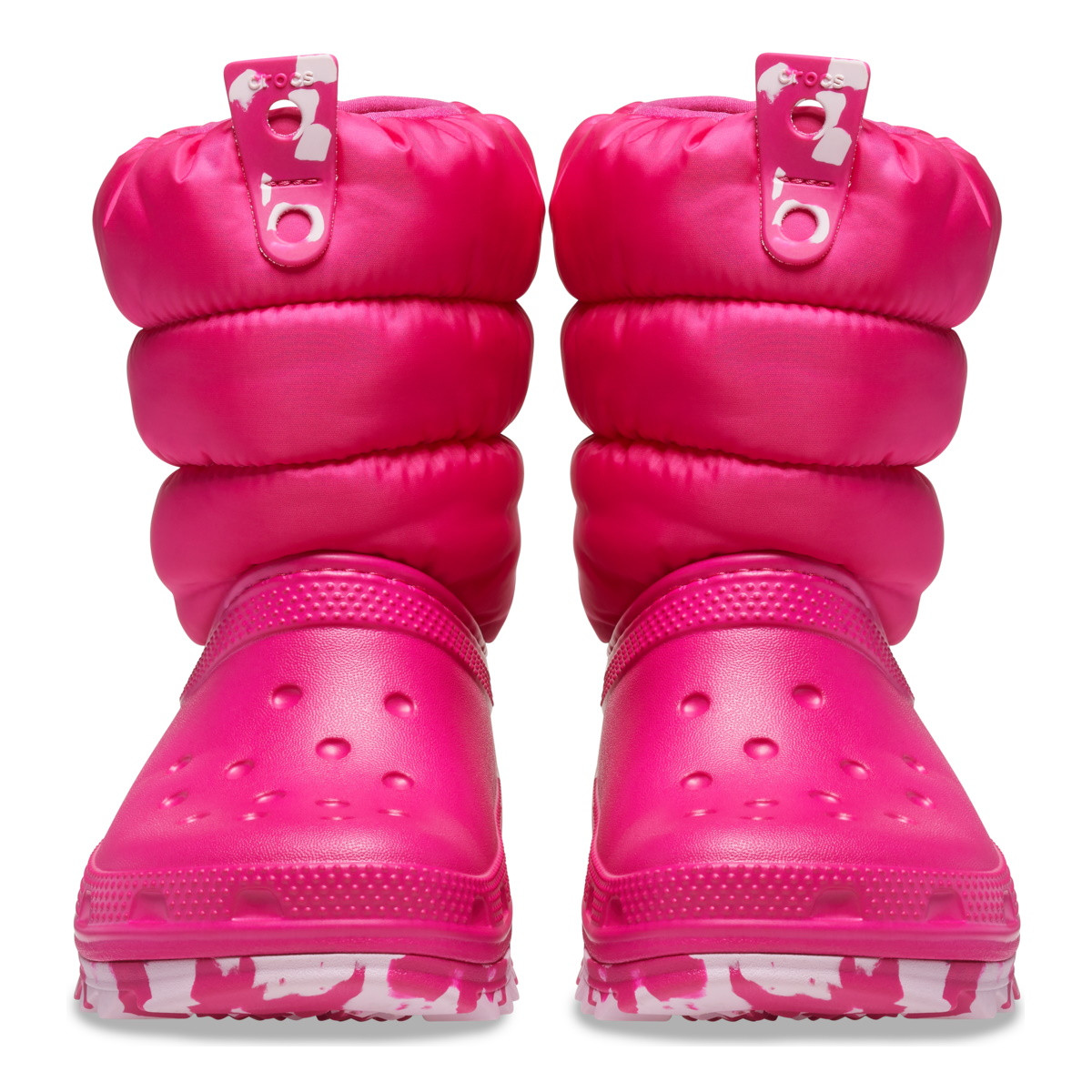 Cizme Crocs Toddler Classic Neo Puff Boot Roz - Candy Pink - 3 | YEO