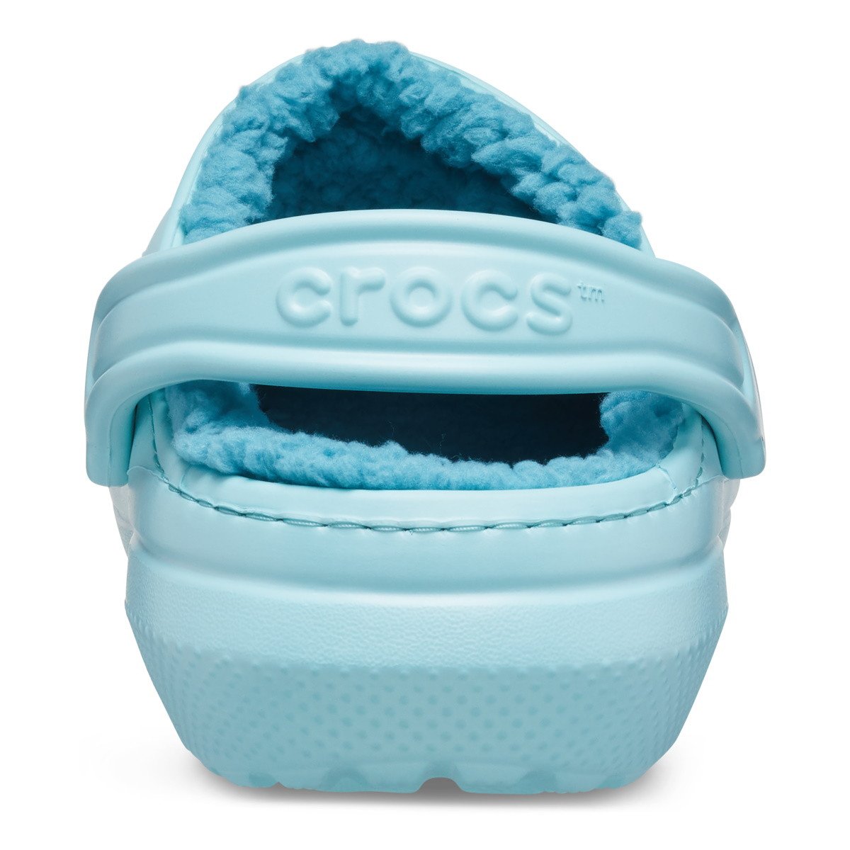 Saboti Crocs Classic Lined Clog Albastru - Pure Water - 5 | YEO