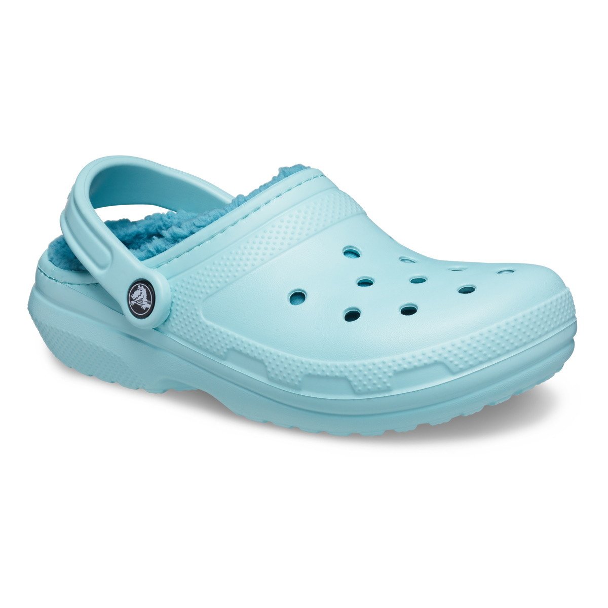 Saboti Crocs Classic Lined Clog Albastru - Pure Water - 1 | YEO
