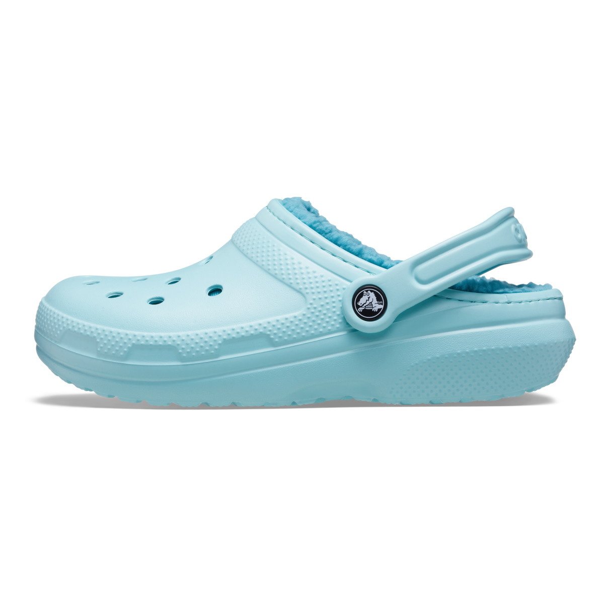 Saboti Crocs Classic Lined Clog Albastru - Pure Water - 2 | YEO