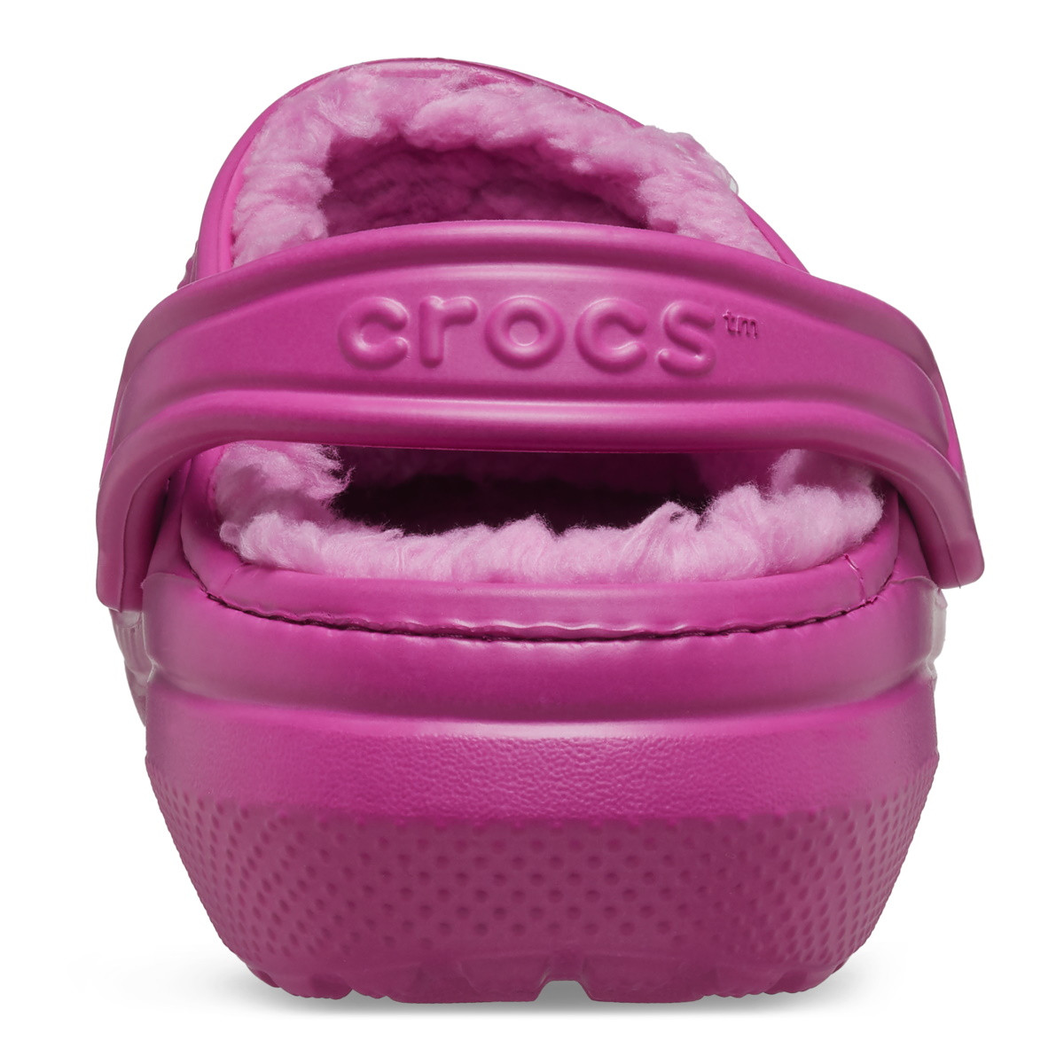 Saboti Crocs Classic Lined Clog Roz - Fuchsia Fun - 4 | YEO