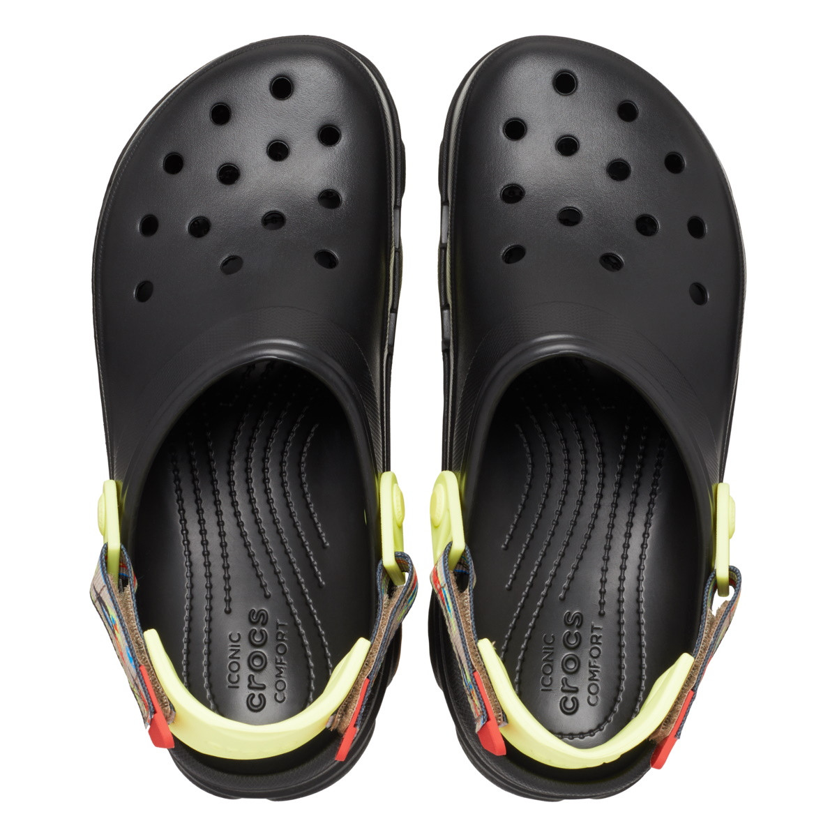 Saboti Crocs Classic All Terrain Ikat Clog Negru - Black/Multi - 3 | YEO