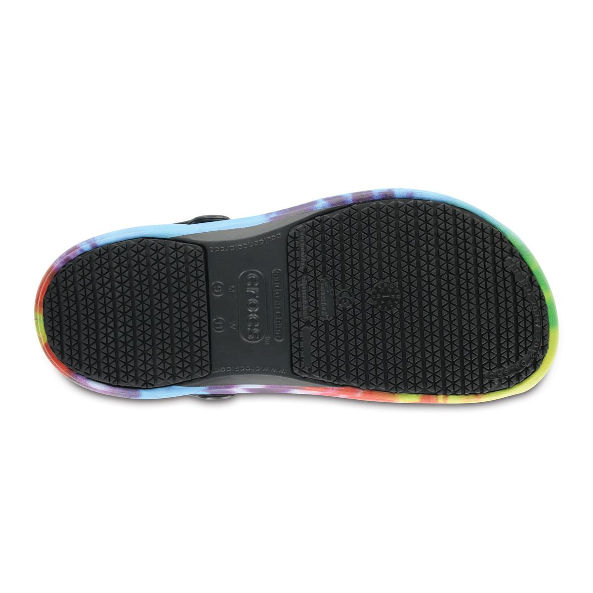 Saboti Crocs Bistro Graphic Clog Multicolor - Black/Multi - 3 | YEO