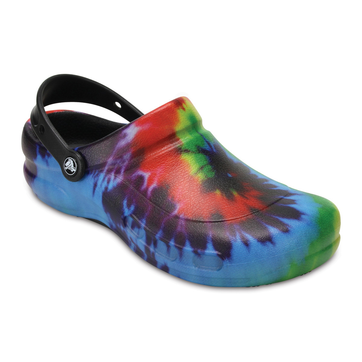 Saboti Crocs Bistro Graphic Clog Multicolor - Black/Multi - 1 | YEO