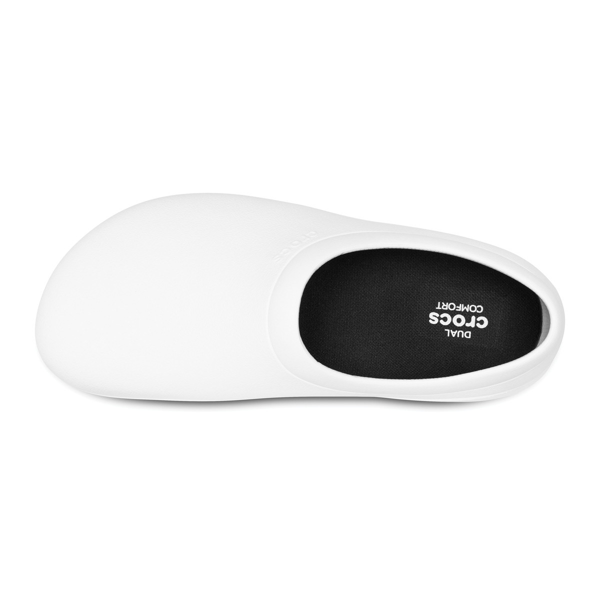 Saboti Crocs On The Clock Work Slip-On Alb - White - 2 | YEO