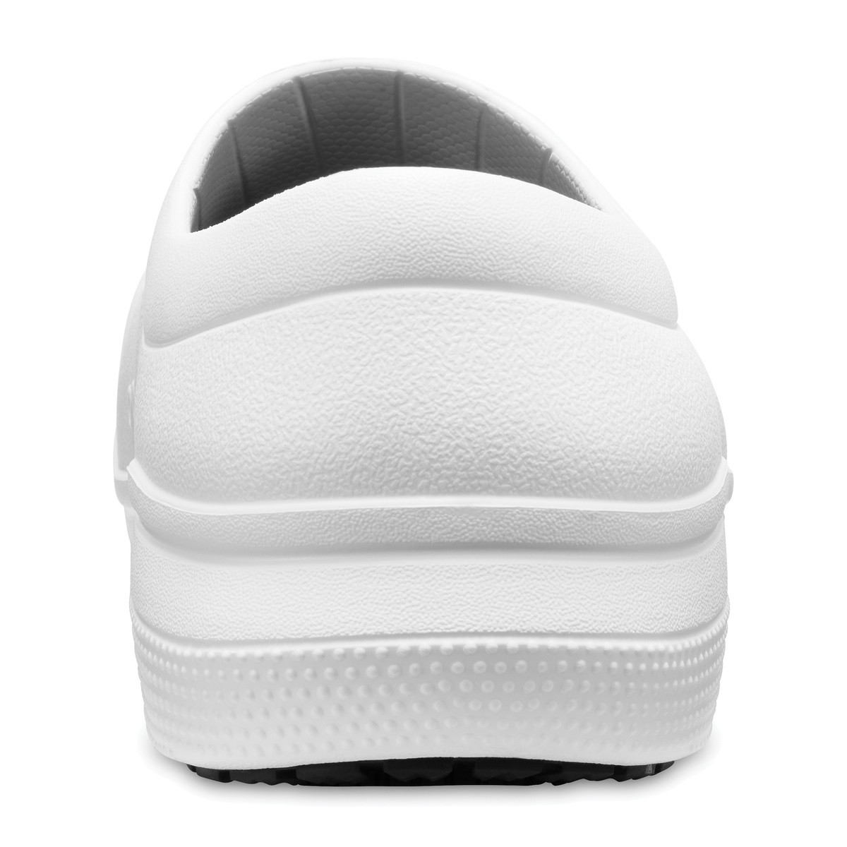Saboti Crocs On The Clock Work Slip-On Alb - White