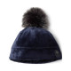 Căciulă Columbia Fire Side Plush Beanie Culoare Albastru - Dark Nocturnal