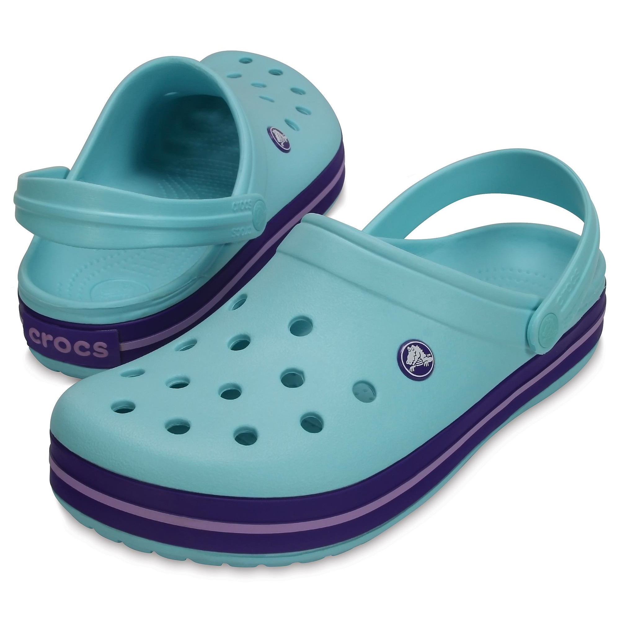 Saboti Crocs Crocband Albastru deschis - Ice Blue