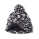 Căciulă Columbia Bundle Up Beanie Culoare Negru - Black/White/Black