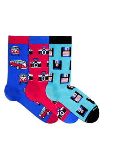 Șosete Pirin Hill Box 3... Multi - Retro 2