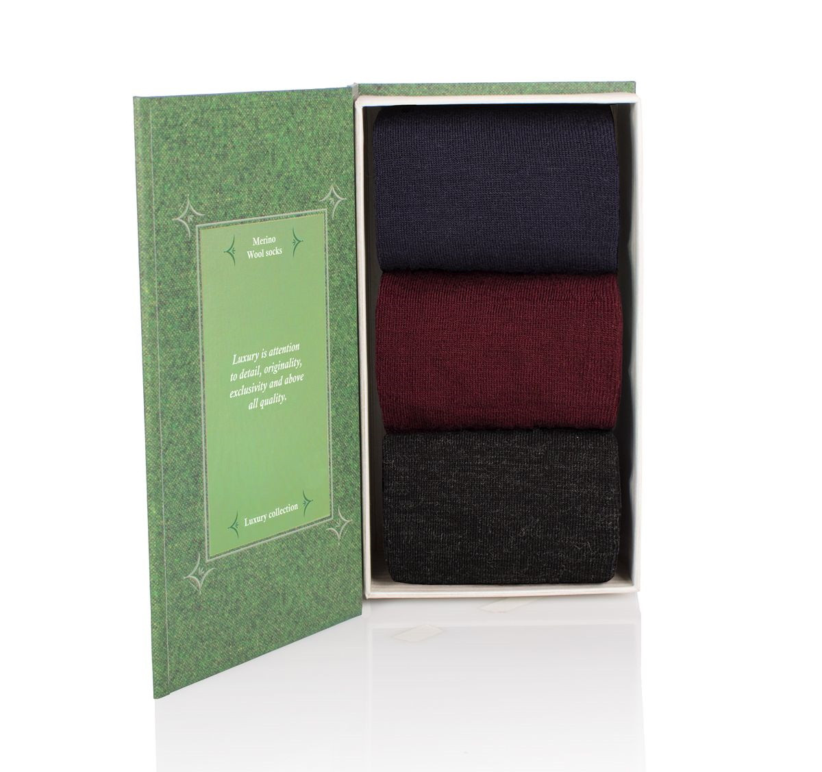 Șosete Pirin Hill Luxury Box 3 Fine Merino 3/4 Set 3 perechi Multi – Basic Pirin Hill imagine 2022