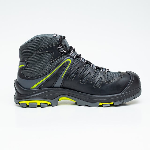 Ghete de lucru Grisport Butianite Negru - Black/Volt Green - 1 | YEO