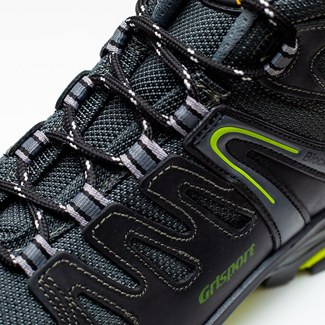 Ghete de lucru Grisport Butianite Negru - Black/Volt Green - 3 | YEO