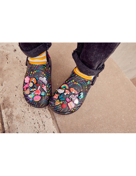 Negru - Black/Multi