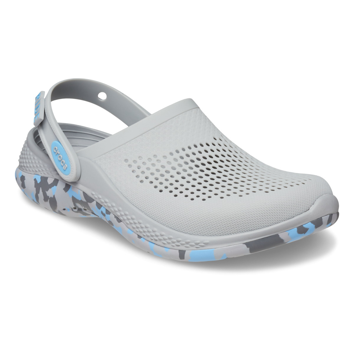 Saboti Crocs LiteRide 360 Marbled Clog Gri - Light Grey/Oxygen - 1 | YEO