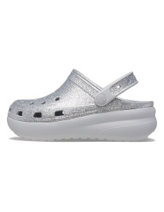 Saboți Crocs Classic... Gri - Silver Glitter 2