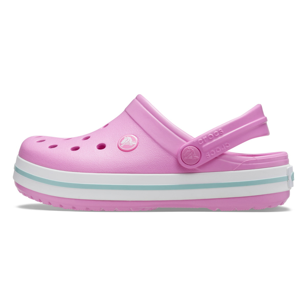 Saboți Crocs Crocband Kid\'s New Clog Roz - Taffy Pink - 2 | YEO