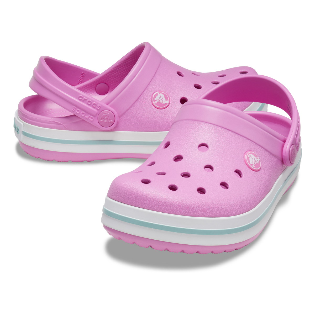Saboți Crocs Crocband Kid\'s New Clog Roz - Taffy Pink - 4 | YEO
